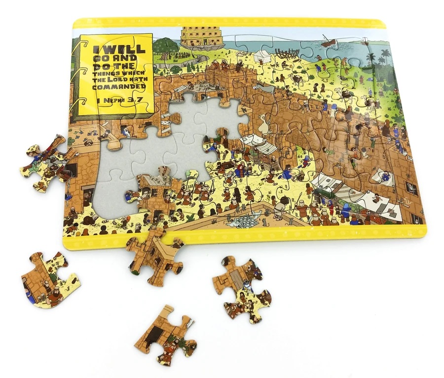 CF-Jigsaw Puzzle - Book of Mormon Stories - Puzzle -Children's- 子供向けモルモン書物語 - ジグソーパズル